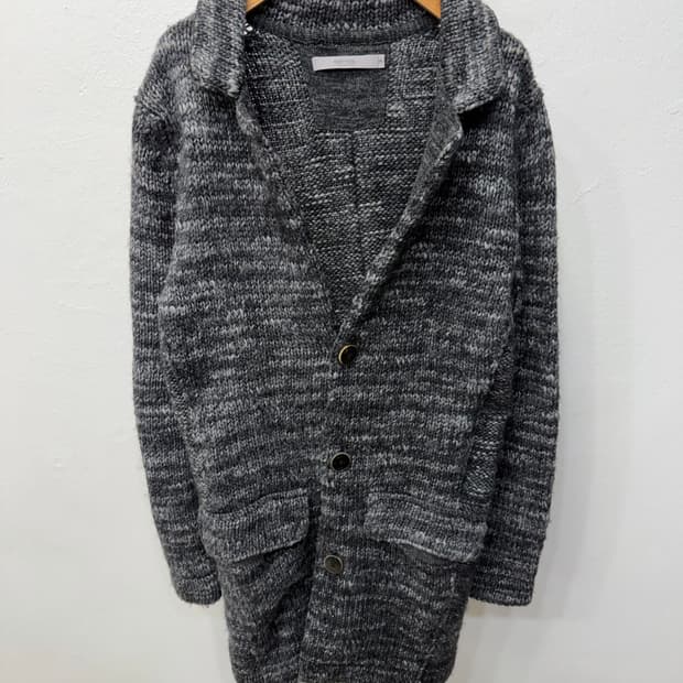 정품) 시리즈 남성 회색 니트 가디건 95