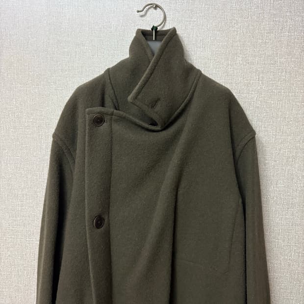 [M] FW22 르메르 랩코트 퓨터그린