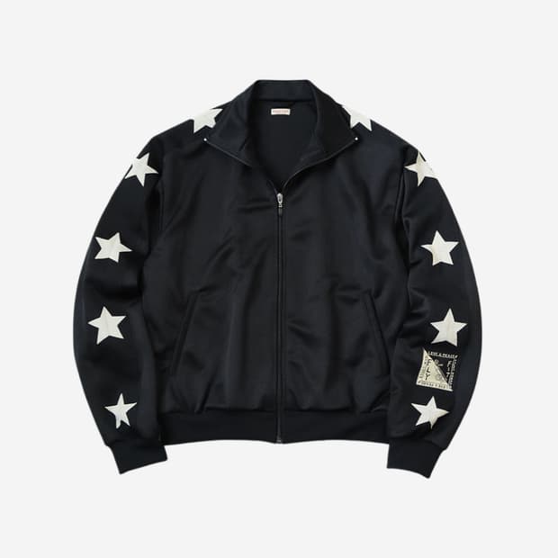 캐피탈 스무스 저지 스턴트맨 & 우먼 트랙 자켓 블랙