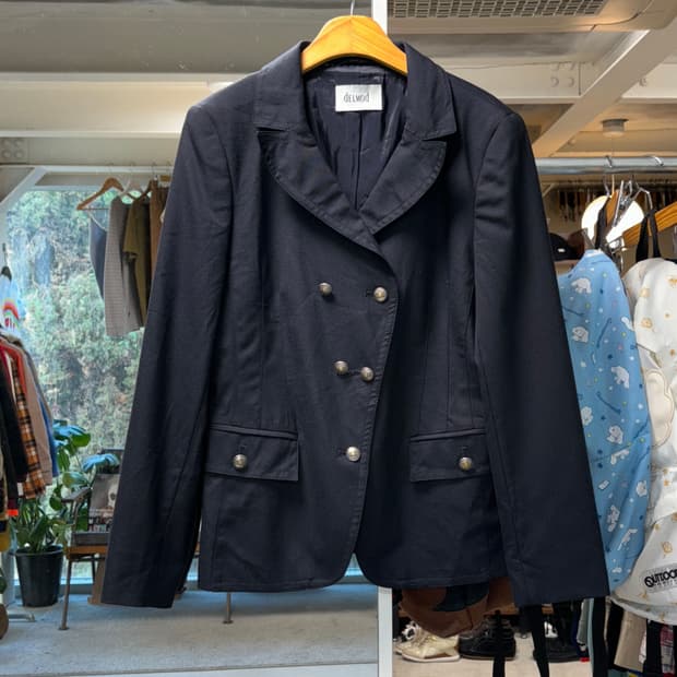 Delmod 더블 브레스트 자켓