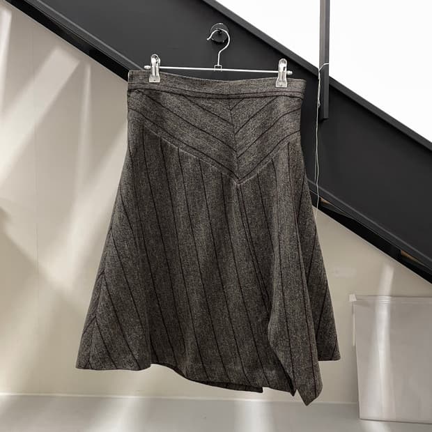 이자벨 마랑 비대칭 슬릿 스커트