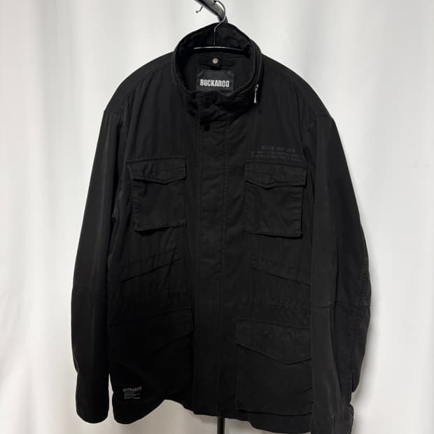 charcoal jacket