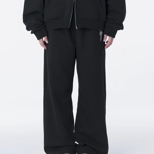 미세키서울 Midnight star sweat pants BLACK