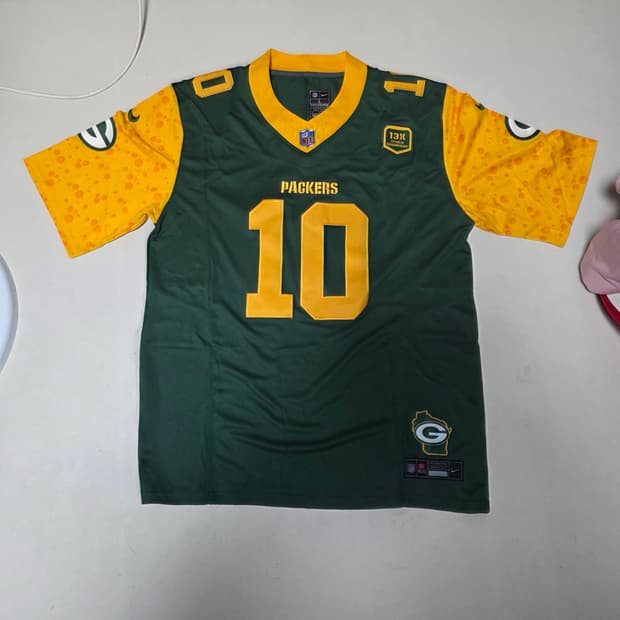 NFL 그린베이 패커스 미식축구 져지
