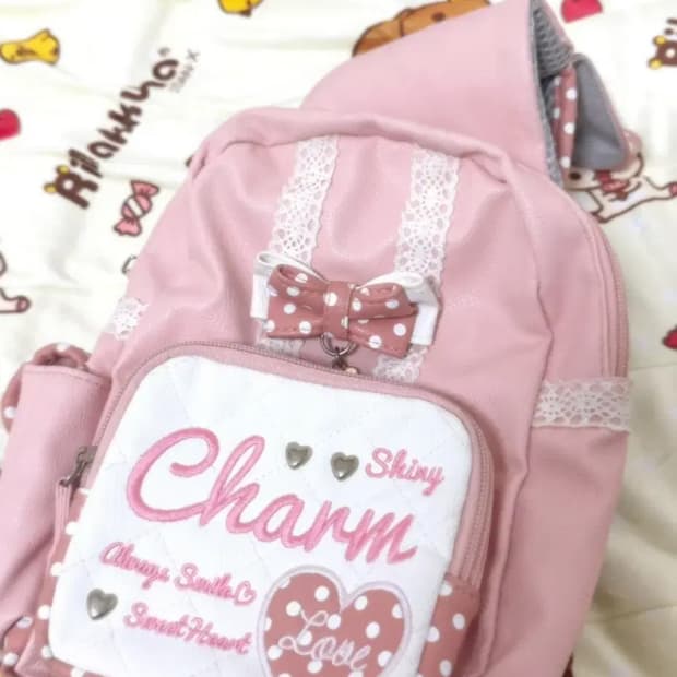 charm가방 핀터레스트 리즈리사 헤이세이 도트백