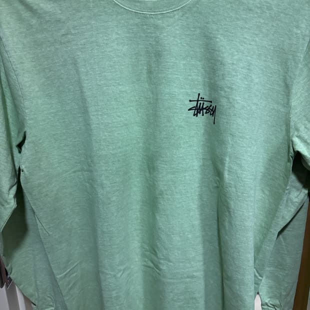 (L) 스투시 피그먼트 롱슬리브