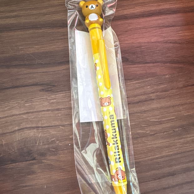 리락쿠마 피규어 볼펜