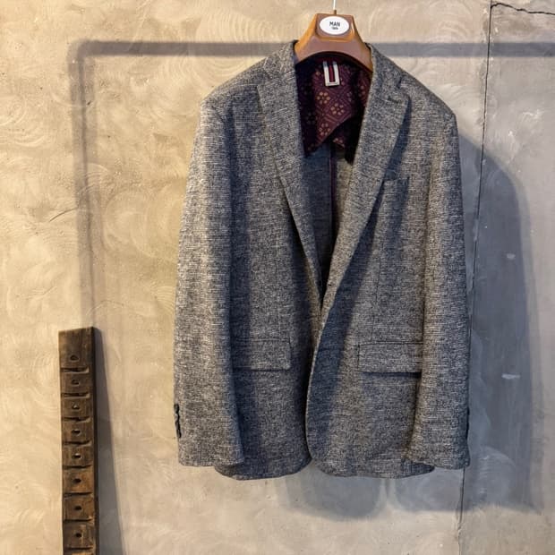 헨리코튼 플란넬 자켓 100