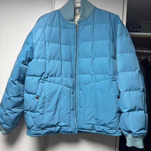 카키스 하이랜드 다운 자켓 XL