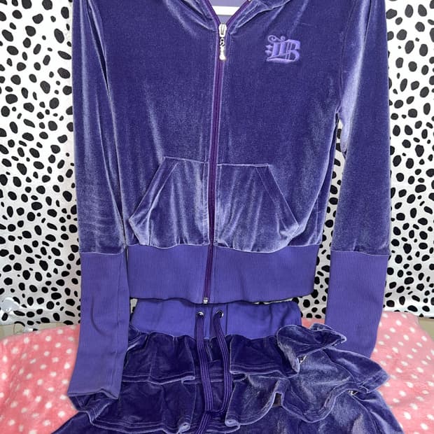 베이비메탈클럽 퍼플 셋업 베메클