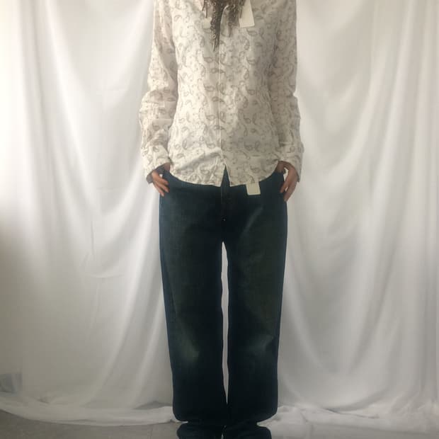 Epoca embroidery pattern shirt