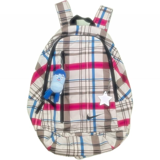 나이키 체크 백팩 🌀