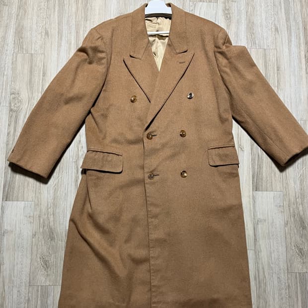 크롬비 캐시미어 100% 롱코트 95-100