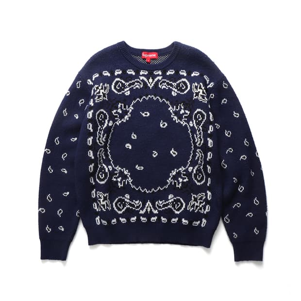 Supreme Bandana Sweater
