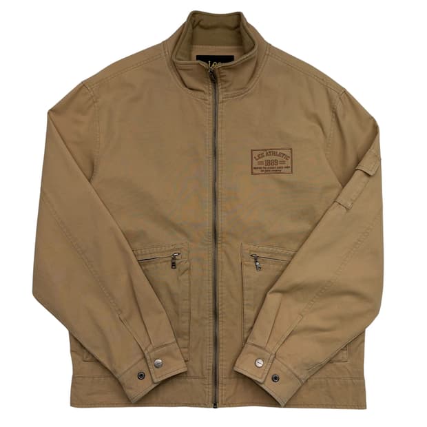 90s Lee 리 빈티지 멀티포켓 베이지 코튼 워크 자켓 L