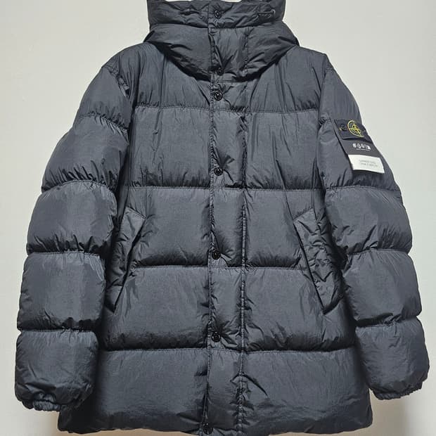 스톤아일랜드 크링클랩스 윈드 레지스턴트 다운 패딩 자켓 25FW