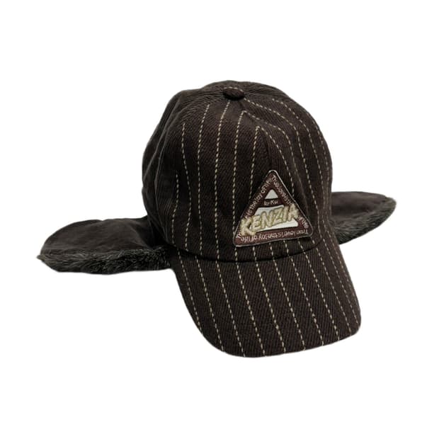 Kenzia italy 빈티지 울 코듀로이 트루퍼햇 이어플랩 귀도리모자