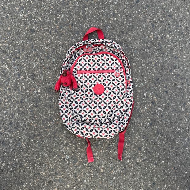 키플링 별 패턴 스타 지오 백팩 가방