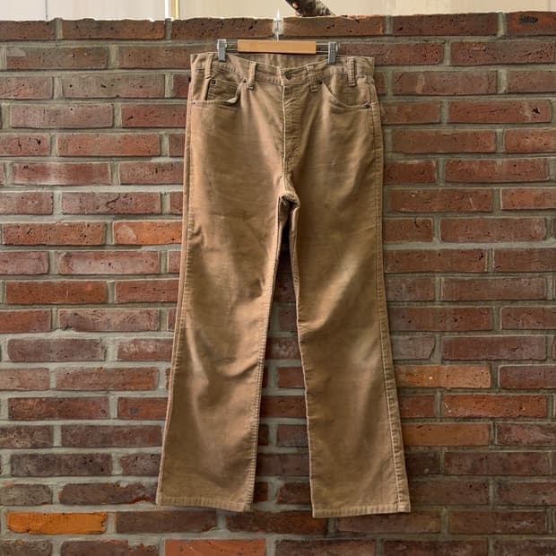 80s USA 리바이스 517 코듀로이 부츠컷 팬츠