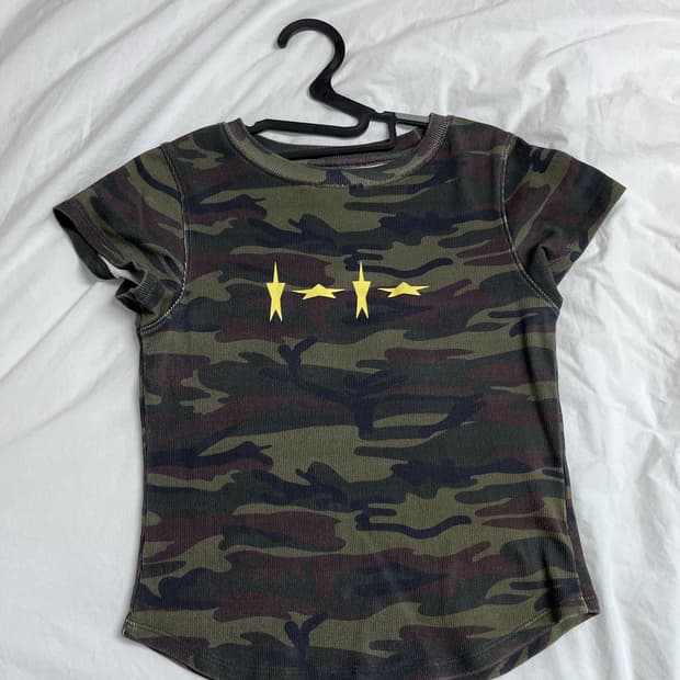 aeae STAR SIGN TEE [VINTAGE CAMO]