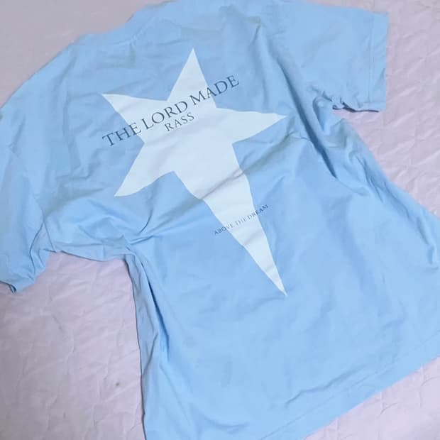 연하늘 시나모롤깔 흰하 핀터깔 반팔 T 이코핑세진리솜빈티지 히메갸루