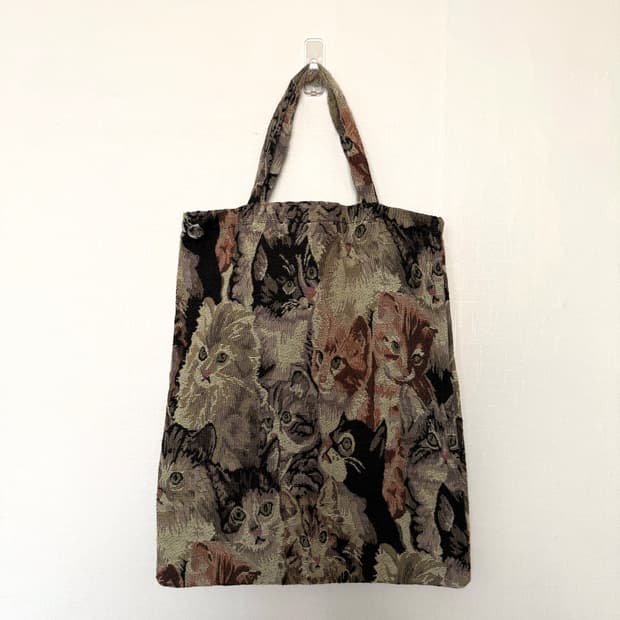 bless 고양이 에코백 (토트형태)