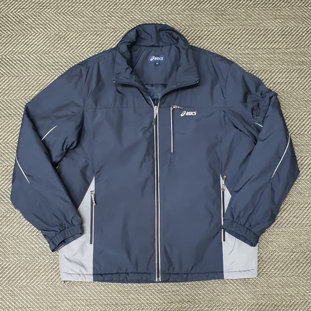 아식스 바람막이 집업점퍼 남자105~110