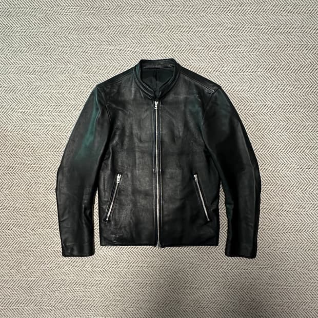 LIDNM japan made single sheepskin jacket