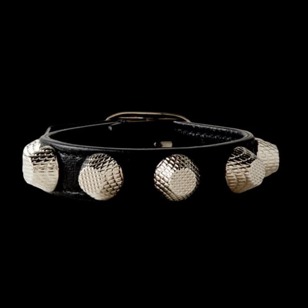 발렌시아가 Le Cagole Studded Leather Brac 팔찌