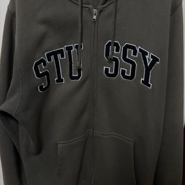 00s Stussy hoodie zip up