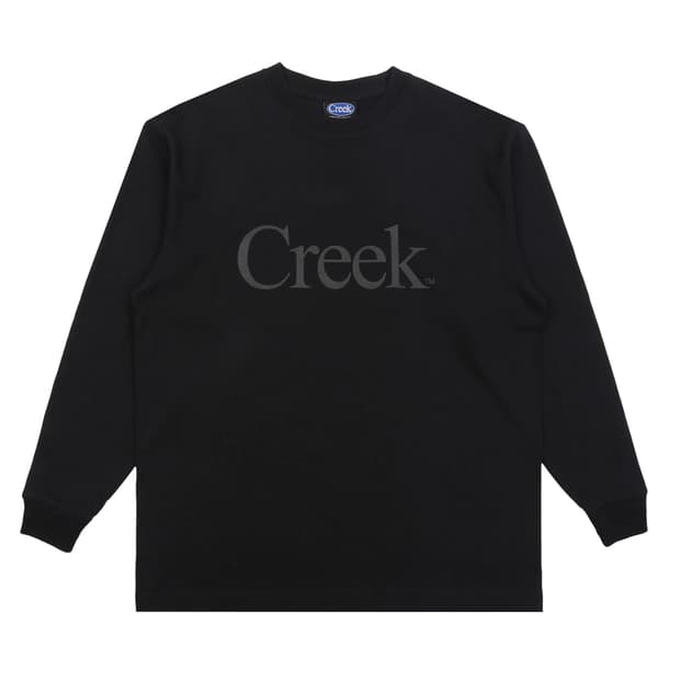 Creek Angler Device 크릭 긴팔 티셔츠 M 새상품 블랙