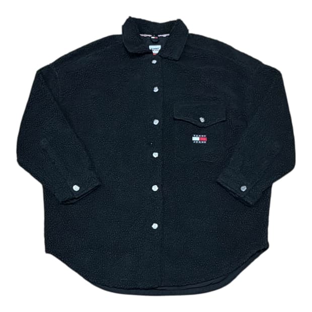  타미 진스 셰르파 플리스 오버핏 자켓(실측 M)