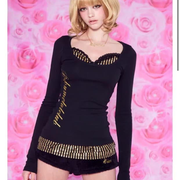 베이비메탈클럽 디스코 프릴탑 