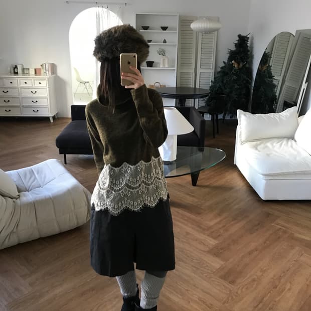 vintage pintuck pants