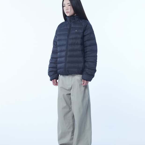 TCM mini logo raglan light puffer jacket