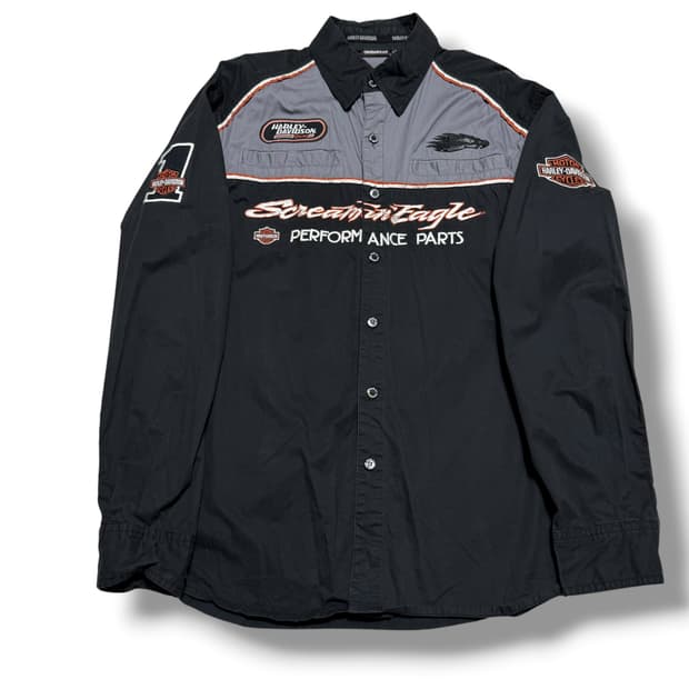 ‼️ Harley Davidson L 이글 퍼포먼스 워크 셔츠 ‼️