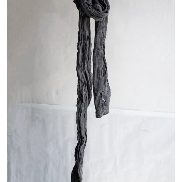 블랙멀 엔도 스카프 endo gray scarf