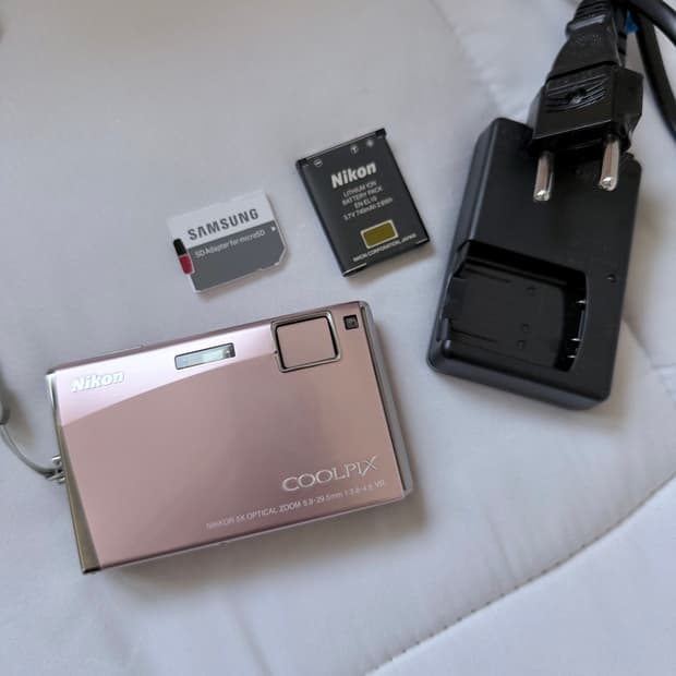 니콘 쿨픽스S60 핑크 빈티지 디카 Nikon Coolpix S60🩷