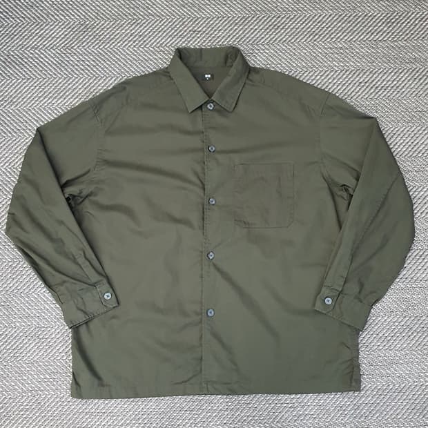 유니클로 오버핏 셔츠 남방 남자105~110