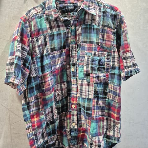 백넘버 패치 셔츠