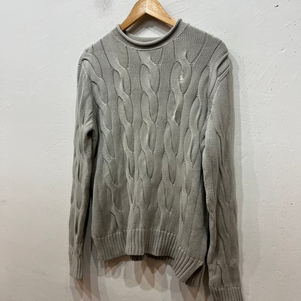 폴로랄프로렌 코튼 케이블 니트 우먼즈 