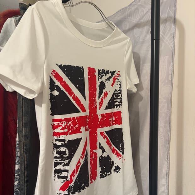 y2k america 성조기 티셔츠