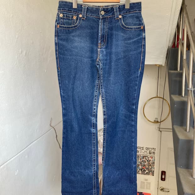 리바이스 LEVIS 901 중청 스트레이트 진