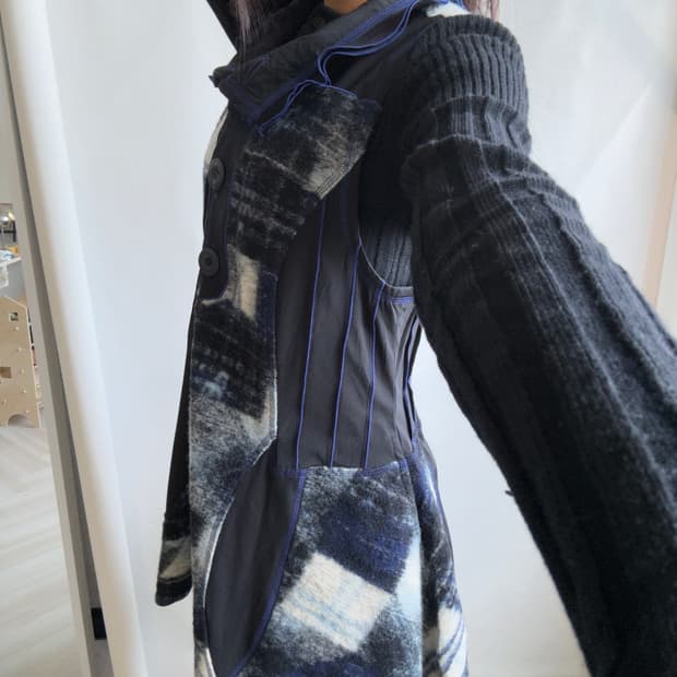 [EIKO KONDO] Patch Line Dress