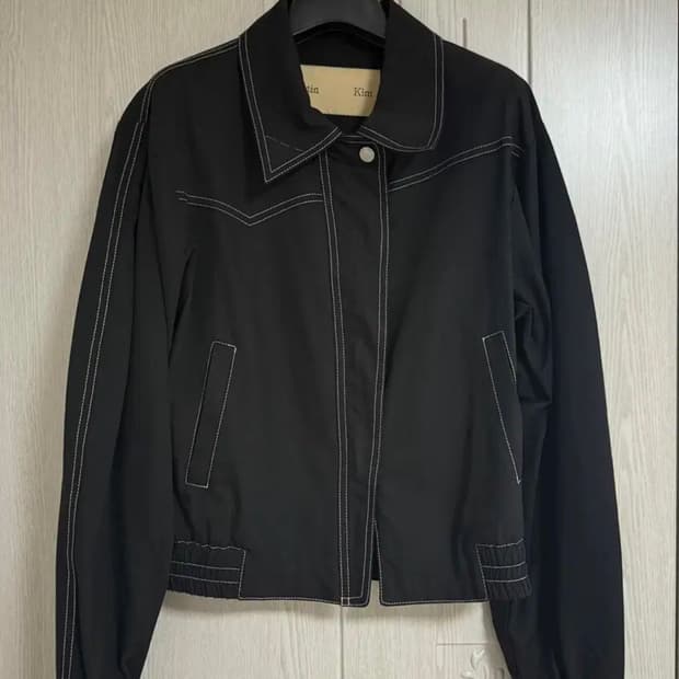 마뗑킴 웨스턴 디테일 스티치 점퍼 자켓