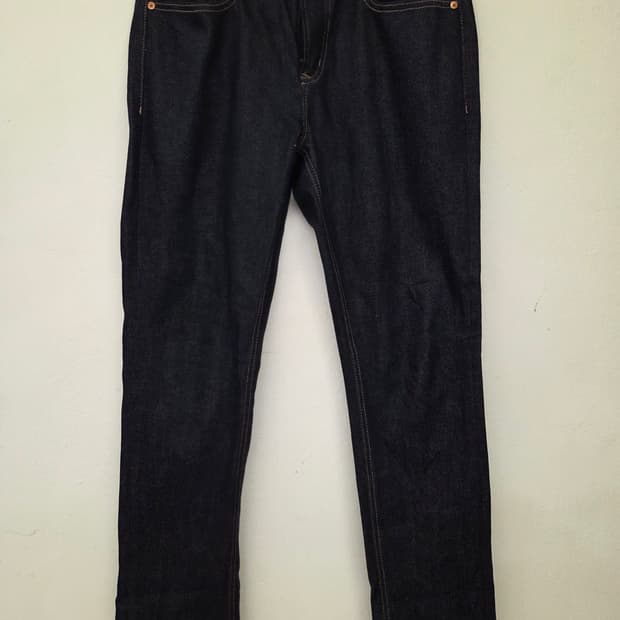 EVISU 나로우 컴포트 진청 데님