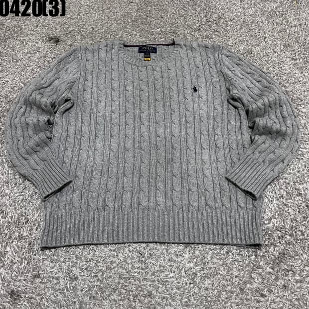 폴로 랄프로렌 케이블 니트