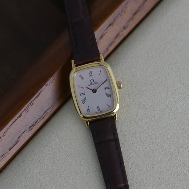 오메가 빈티지 드빌 로만 여성용 시계