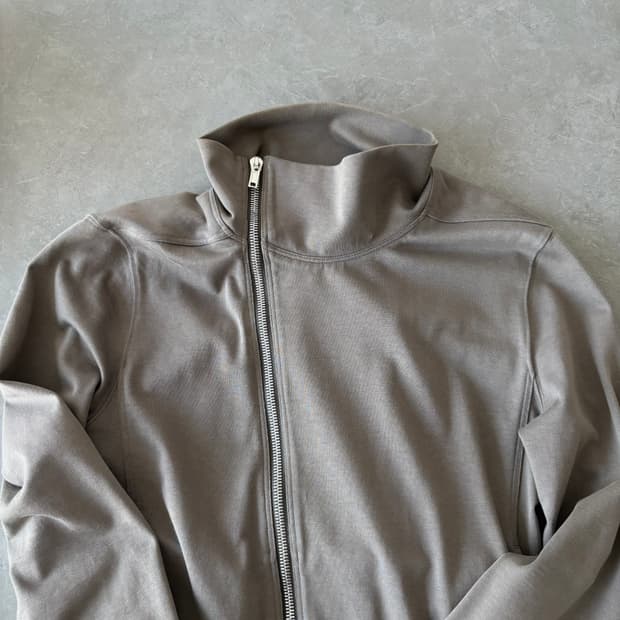 릭오웬스 바우하우스 사선 집업 자켓 XL