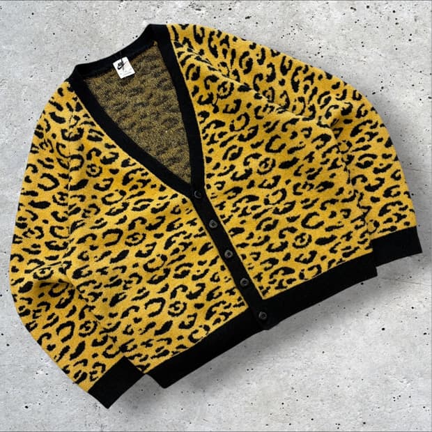 [2XL] 나이키 레오파드 가디건 E760